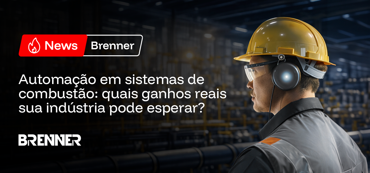 Automação em sistemas de combustão para caldeiras industriais com eficiência energética e segurança – Brenner Queimadores